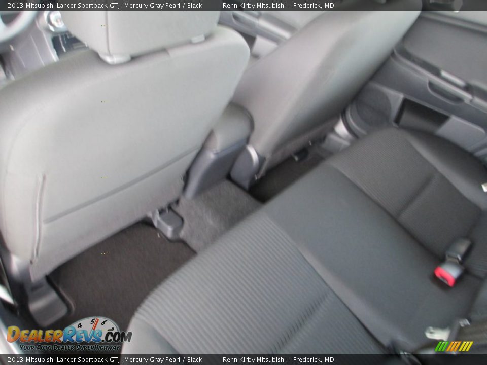 2013 Mitsubishi Lancer Sportback GT Mercury Gray Pearl / Black Photo #24