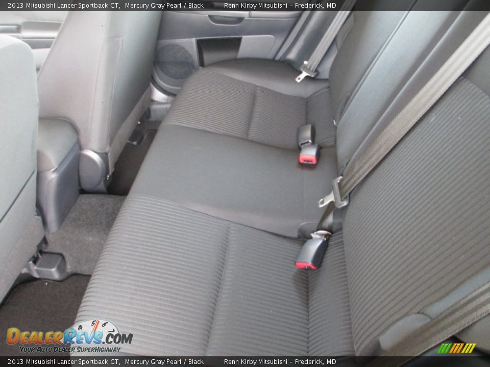 2013 Mitsubishi Lancer Sportback GT Mercury Gray Pearl / Black Photo #26