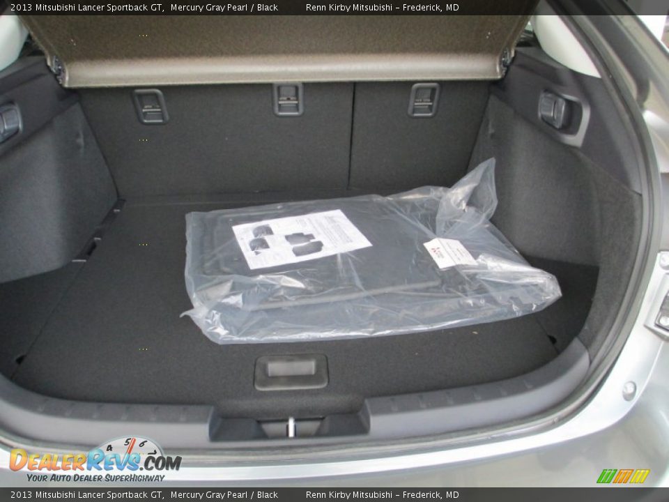 2013 Mitsubishi Lancer Sportback GT Mercury Gray Pearl / Black Photo #27