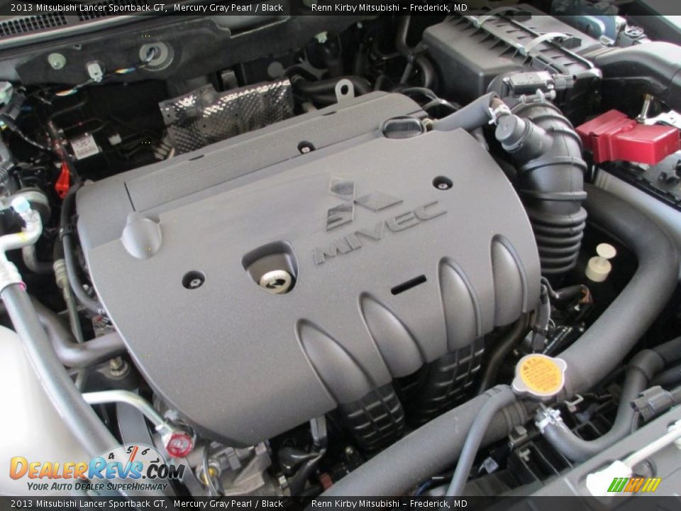 2013 Mitsubishi Lancer Sportback GT 2.4 Liter DOHC 16-Valve MIVEC 4 Cylinder Engine Photo #30