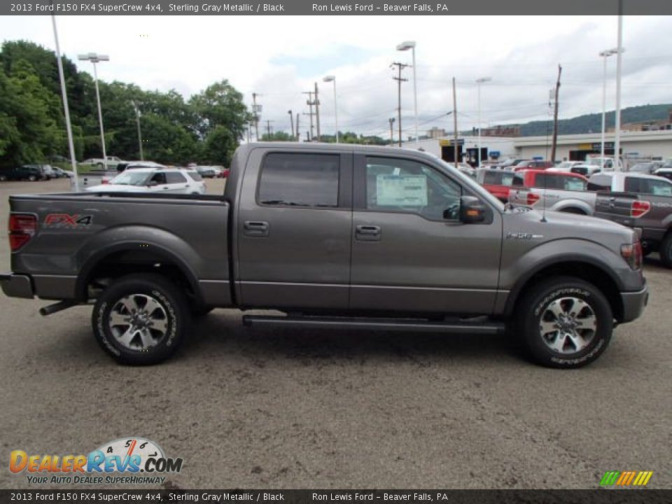 2013 Ford F150 FX4 SuperCrew 4x4 Sterling Gray Metallic / Black Photo #1