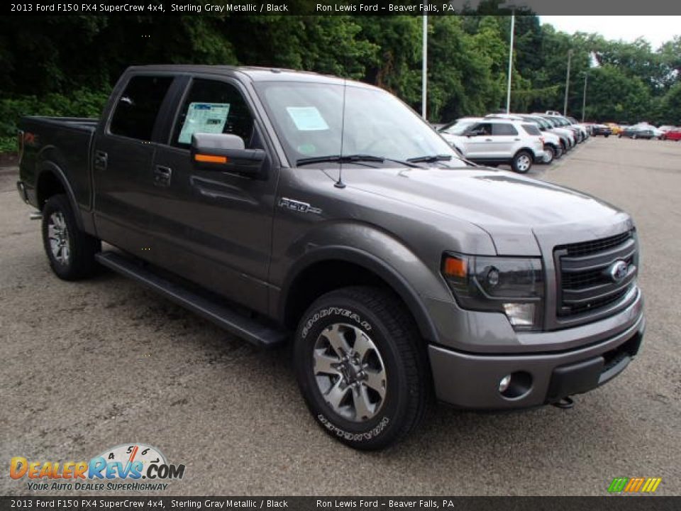 2013 Ford F150 FX4 SuperCrew 4x4 Sterling Gray Metallic / Black Photo #2