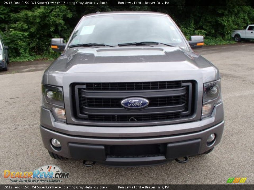 2013 Ford F150 FX4 SuperCrew 4x4 Sterling Gray Metallic / Black Photo #3