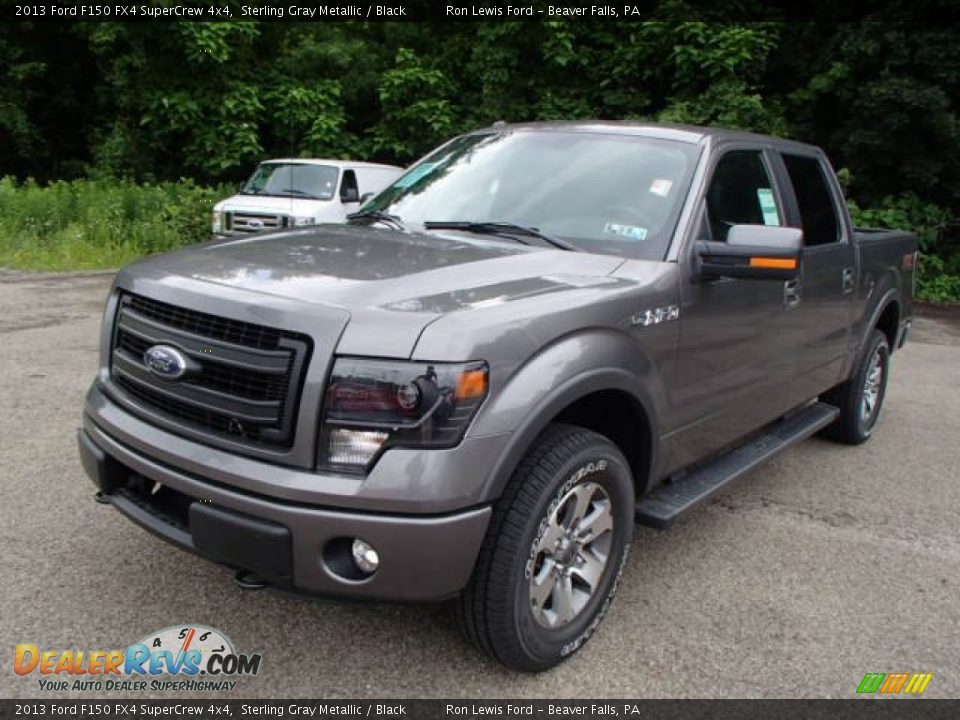 2013 Ford F150 FX4 SuperCrew 4x4 Sterling Gray Metallic / Black Photo #4