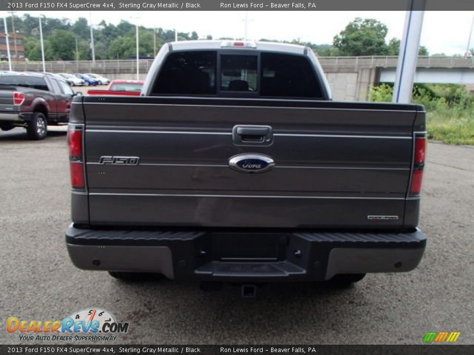 2013 Ford F150 FX4 SuperCrew 4x4 Sterling Gray Metallic / Black Photo #7