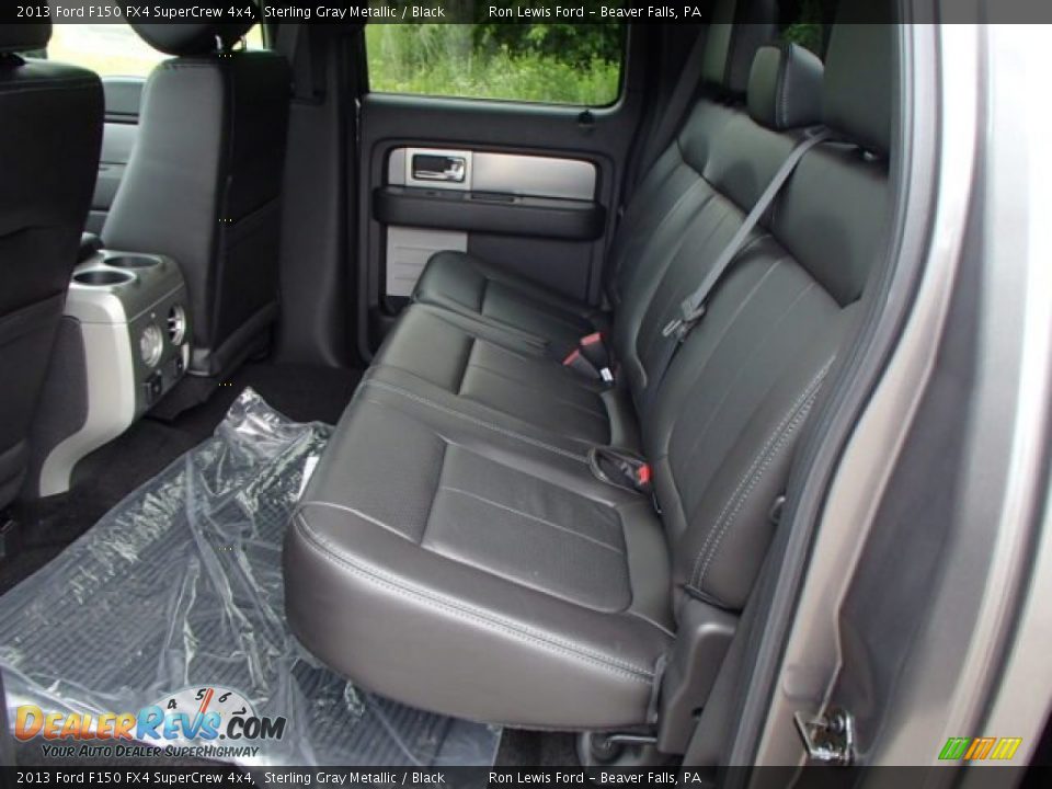 2013 Ford F150 FX4 SuperCrew 4x4 Sterling Gray Metallic / Black Photo #13