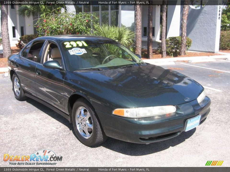 1999 Oldsmobile Intrigue GL Forest Green Metallic / Neutral Photo #1
