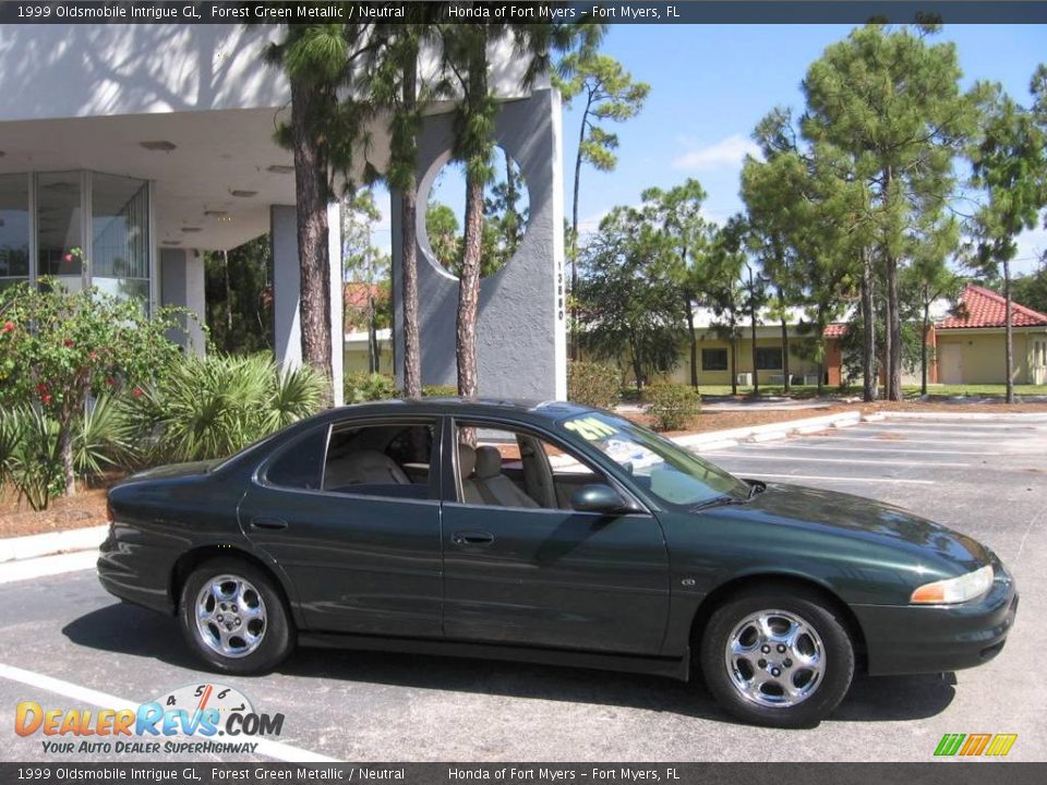 1999 Oldsmobile Intrigue GL Forest Green Metallic / Neutral Photo #2
