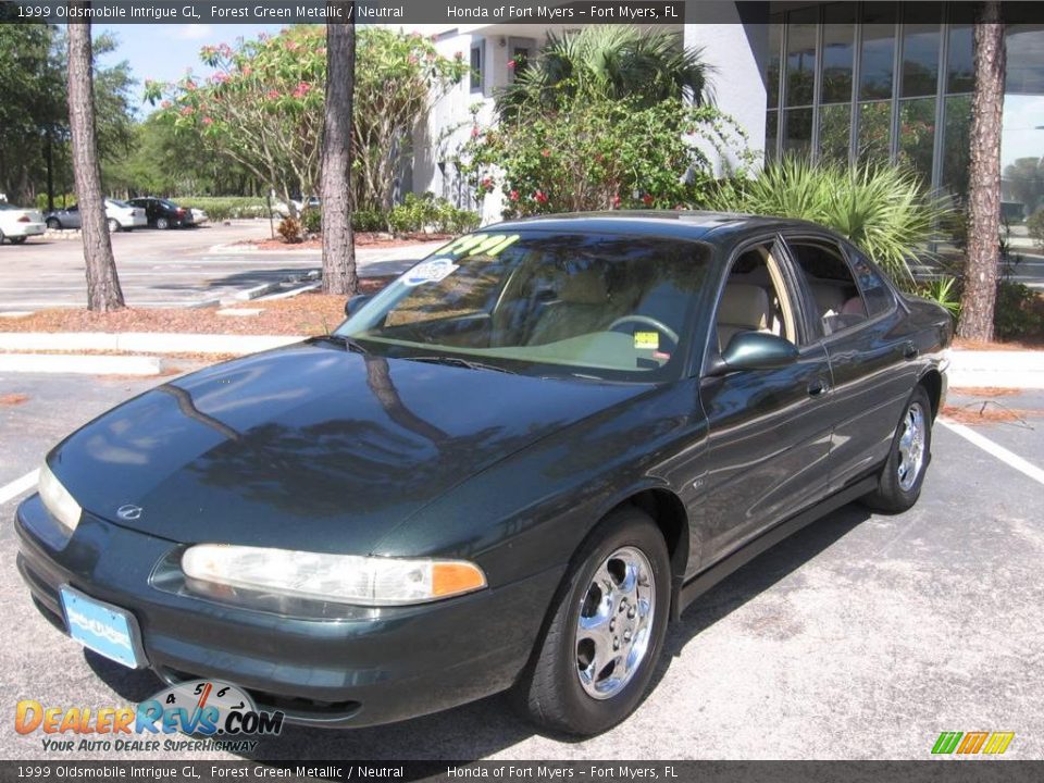 1999 Oldsmobile Intrigue GL Forest Green Metallic / Neutral Photo #4