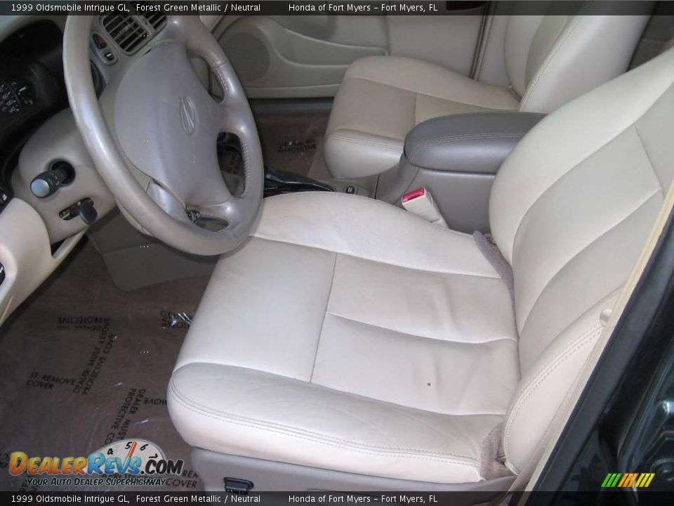 1999 Oldsmobile Intrigue GL Forest Green Metallic / Neutral Photo #9