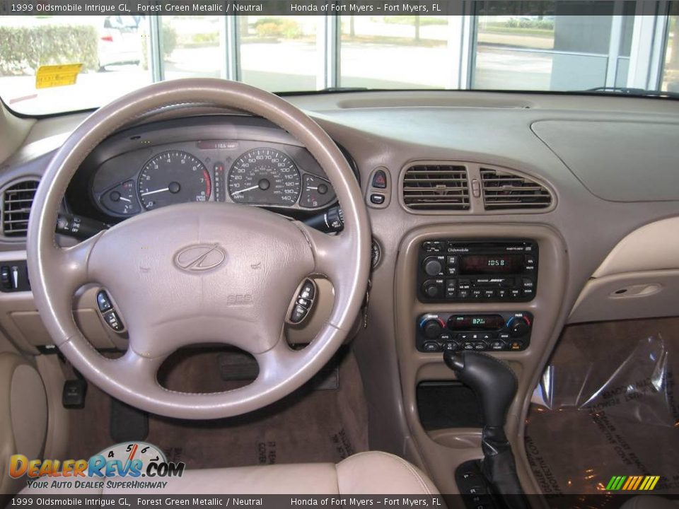 1999 Oldsmobile Intrigue GL Forest Green Metallic / Neutral Photo #12