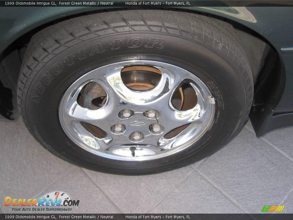 1999 Oldsmobile Intrigue GL Forest Green Metallic / Neutral Photo #13