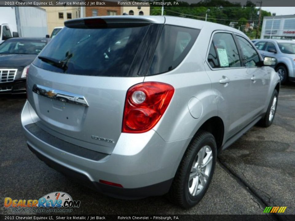 2013 Chevrolet Equinox LS Silver Ice Metallic / Jet Black Photo #3