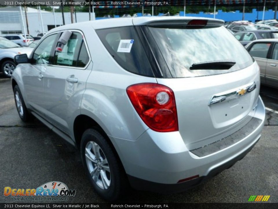 2013 Chevrolet Equinox LS Silver Ice Metallic / Jet Black Photo #5