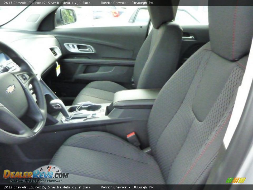 2013 Chevrolet Equinox LS Silver Ice Metallic / Jet Black Photo #10