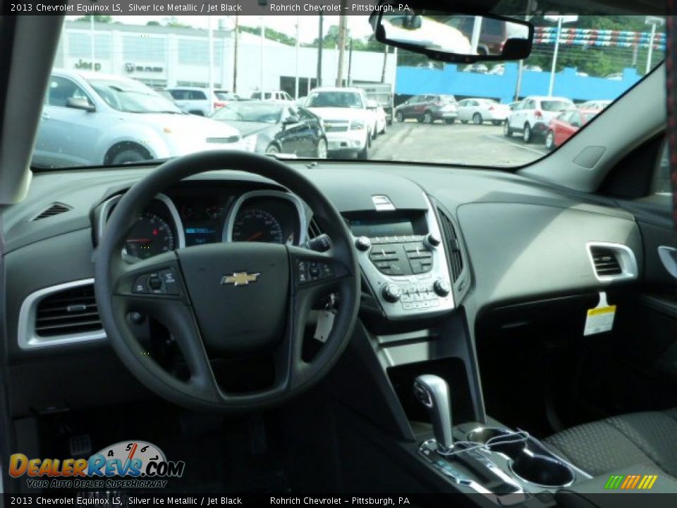 2013 Chevrolet Equinox LS Silver Ice Metallic / Jet Black Photo #12