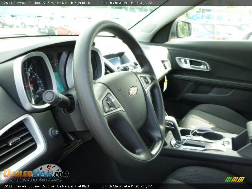 2013 Chevrolet Equinox LS Silver Ice Metallic / Jet Black Photo #16