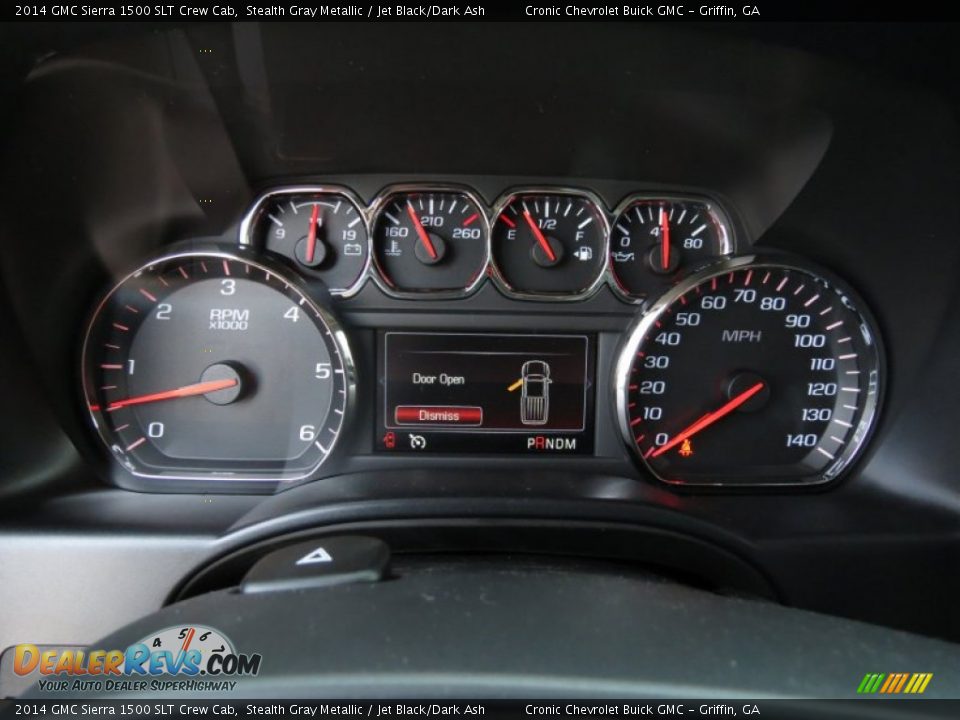 2014 GMC Sierra 1500 SLT Crew Cab Gauges Photo #13