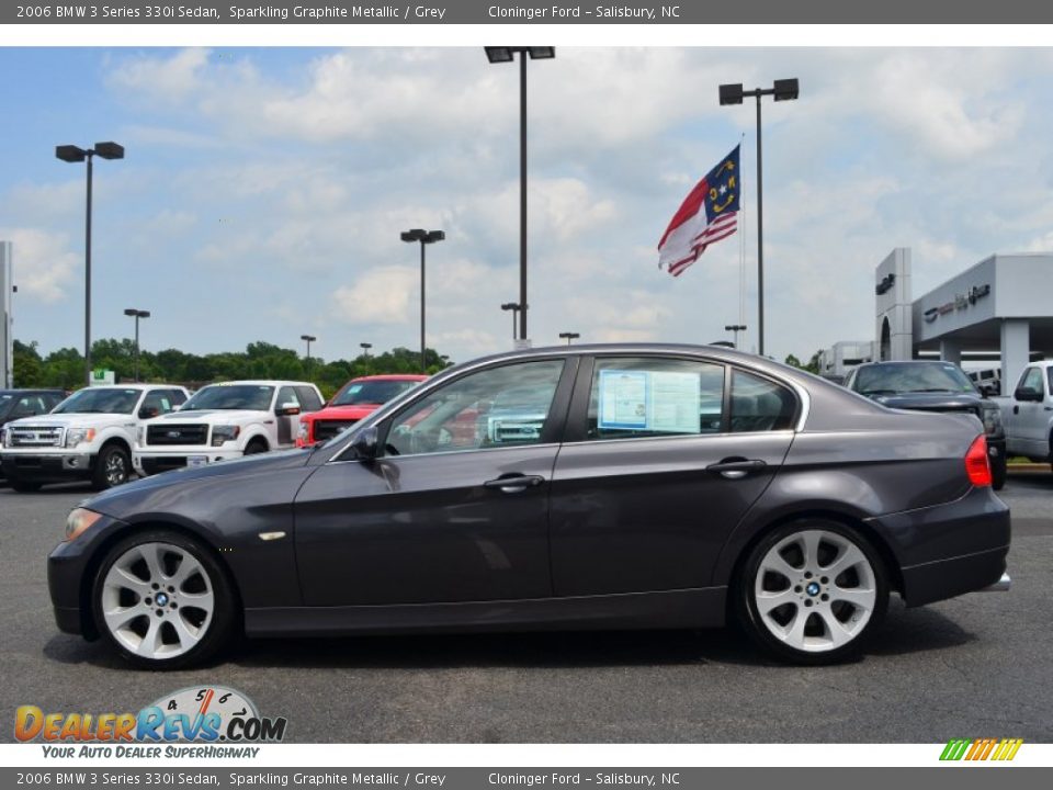 Sparkling Graphite Metallic 2006 BMW 3 Series 330i Sedan Photo #5