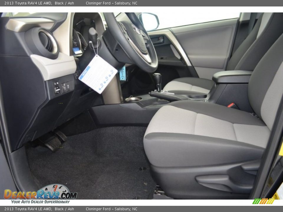 2013 Toyota RAV4 LE AWD Black / Ash Photo #5
