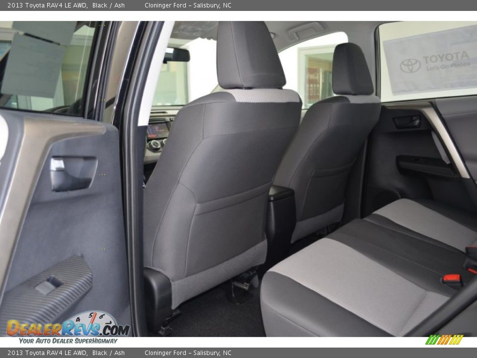 2013 Toyota RAV4 LE AWD Black / Ash Photo #7