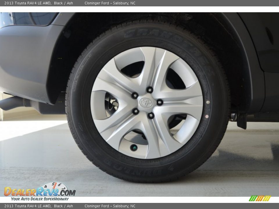 2013 Toyota RAV4 LE AWD Black / Ash Photo #9