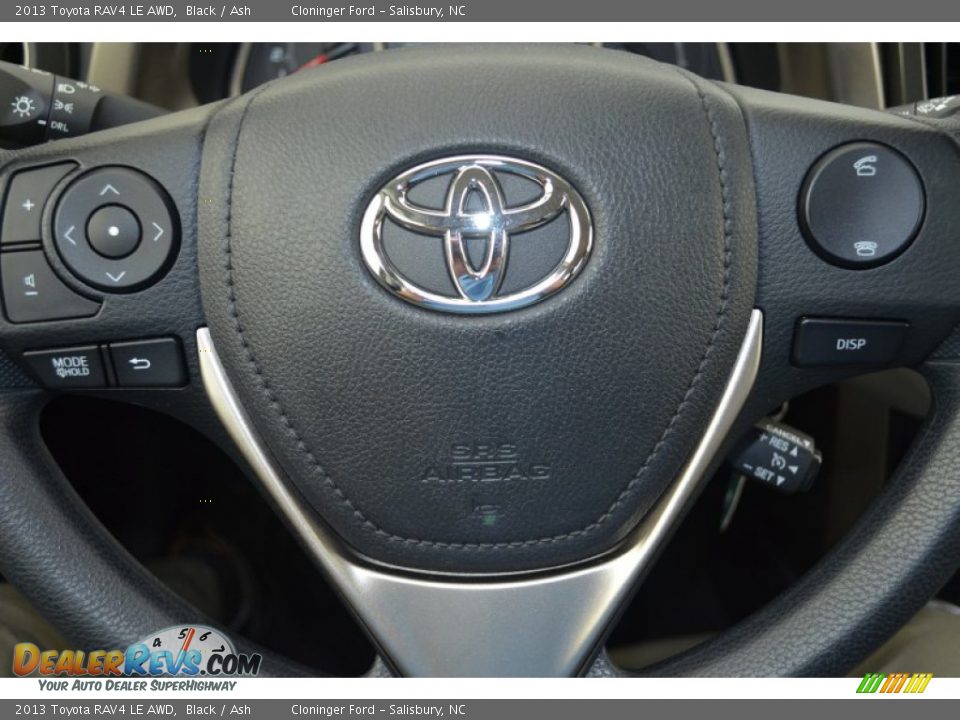 2013 Toyota RAV4 LE AWD Black / Ash Photo #15