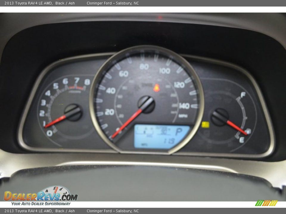 2013 Toyota RAV4 LE AWD Black / Ash Photo #16