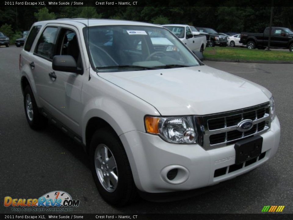 2011 Ford Escape XLS White Suede / Stone Photo #1