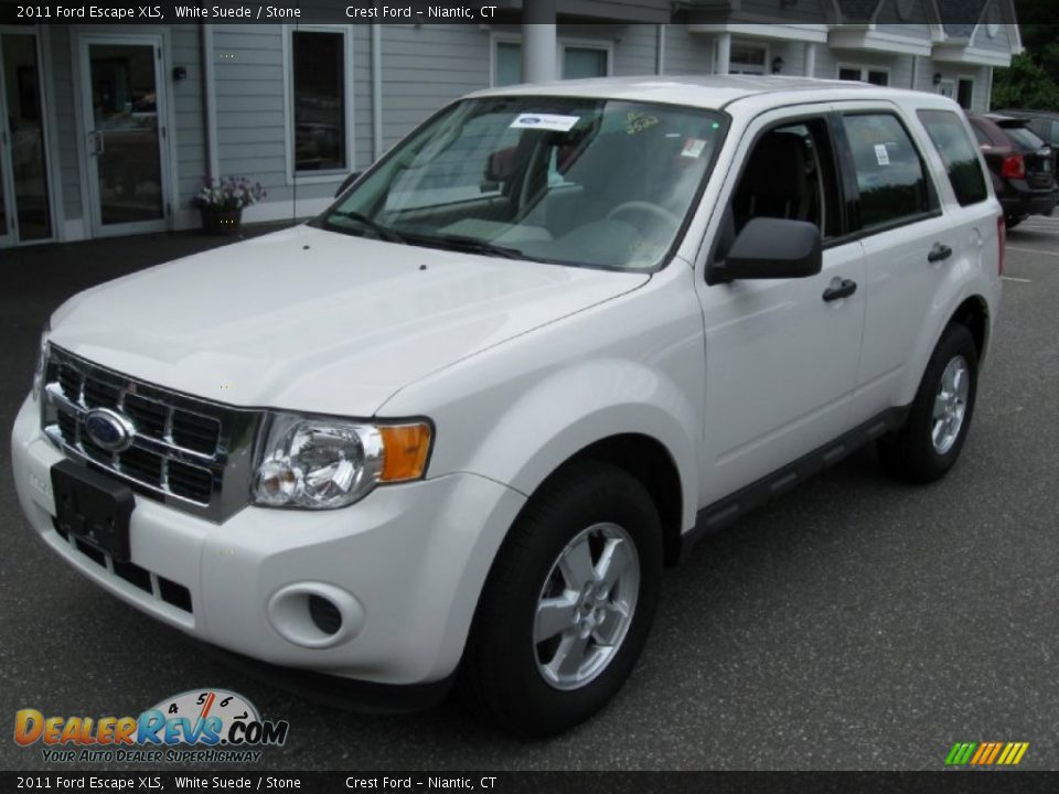 2011 Ford Escape XLS White Suede / Stone Photo #3