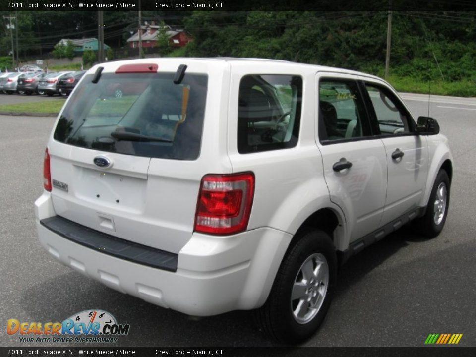 2011 Ford Escape XLS White Suede / Stone Photo #7