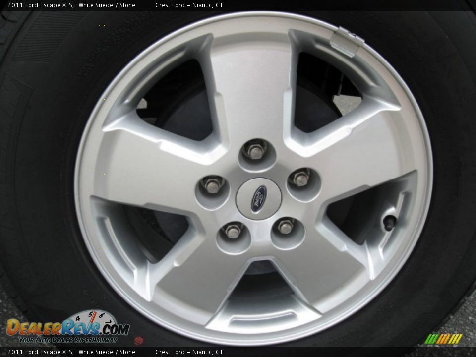 2011 Ford Escape XLS White Suede / Stone Photo #9