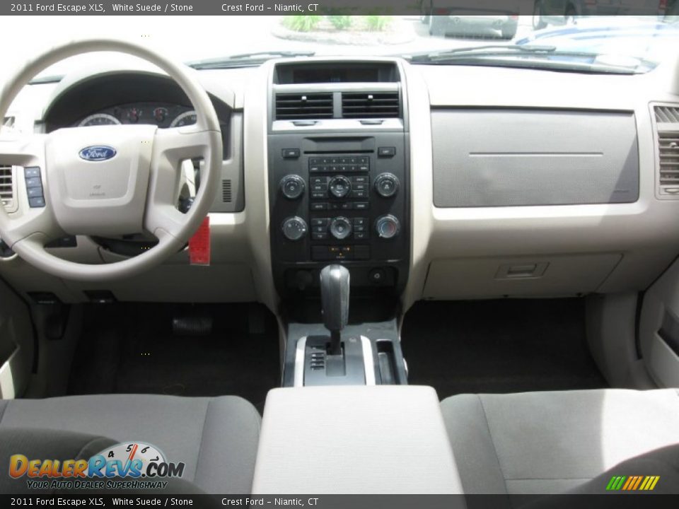 2011 Ford Escape XLS White Suede / Stone Photo #12