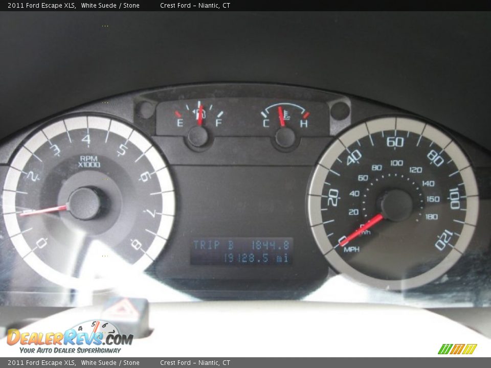 2011 Ford Escape XLS White Suede / Stone Photo #14