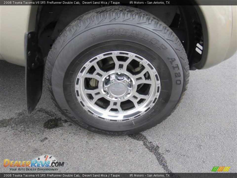 2008 Toyota Tacoma V6 SR5 PreRunner Double Cab Desert Sand Mica / Taupe Photo #9