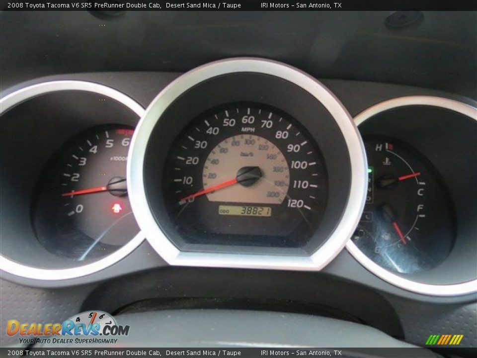 2008 Toyota Tacoma V6 SR5 PreRunner Double Cab Desert Sand Mica / Taupe Photo #16