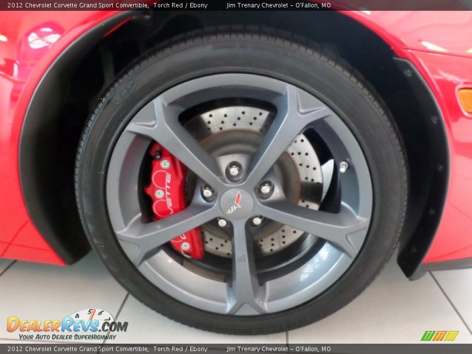 2012 Chevrolet Corvette Grand Sport Convertible Wheel Photo #6