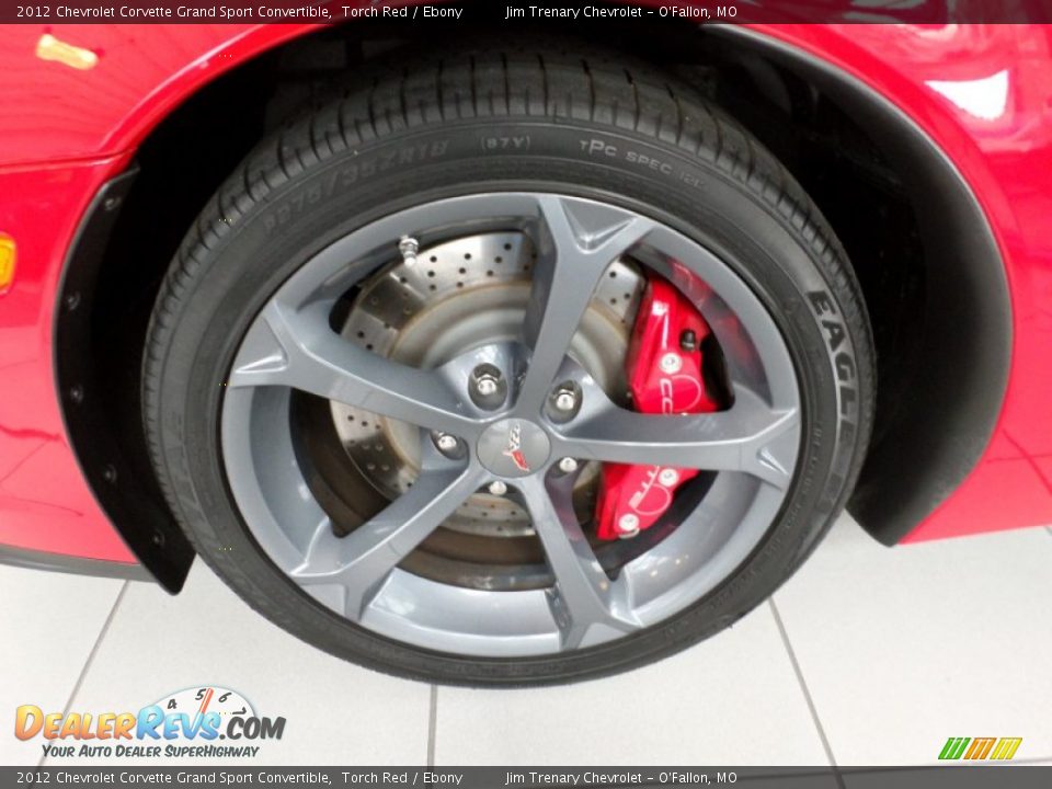 2012 Chevrolet Corvette Grand Sport Convertible Wheel Photo #7