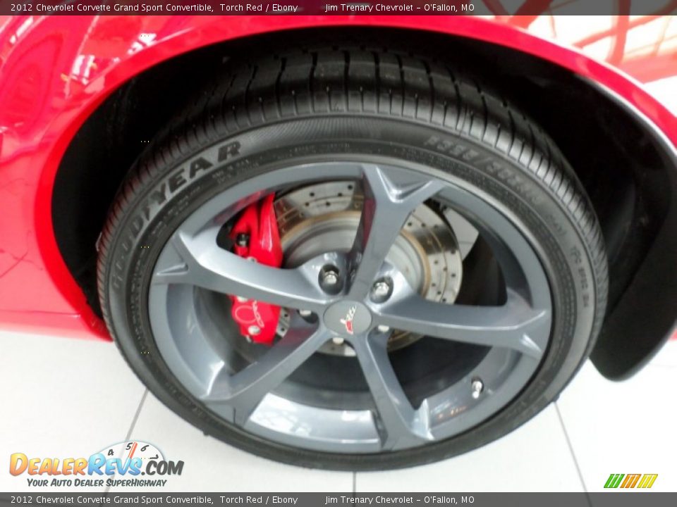 2012 Chevrolet Corvette Grand Sport Convertible Torch Red / Ebony Photo #8