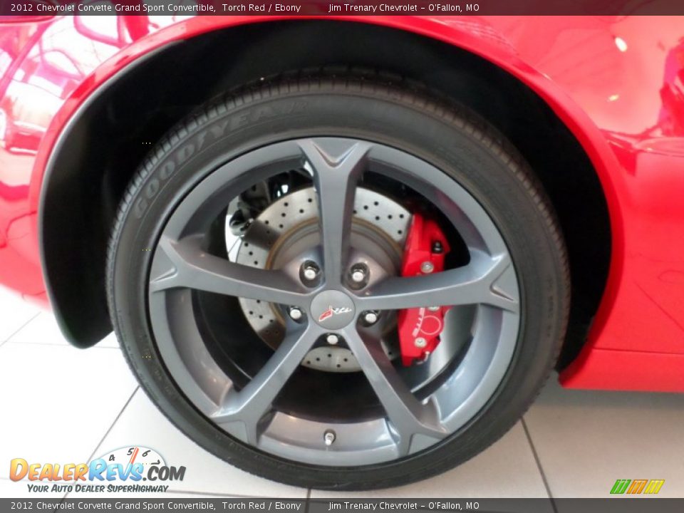 2012 Chevrolet Corvette Grand Sport Convertible Wheel Photo #9