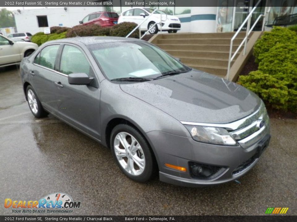 2012 Ford Fusion SE Sterling Grey Metallic / Charcoal Black Photo #2