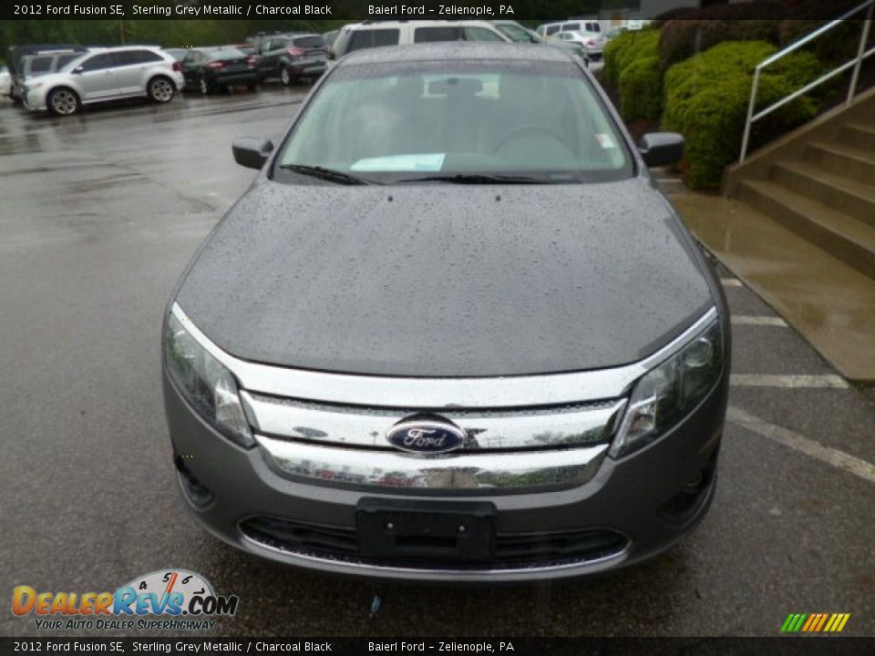 2012 Ford Fusion SE Sterling Grey Metallic / Charcoal Black Photo #3