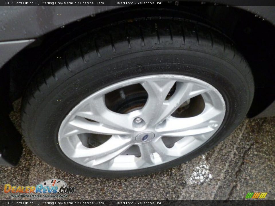 2012 Ford Fusion SE Sterling Grey Metallic / Charcoal Black Photo #8