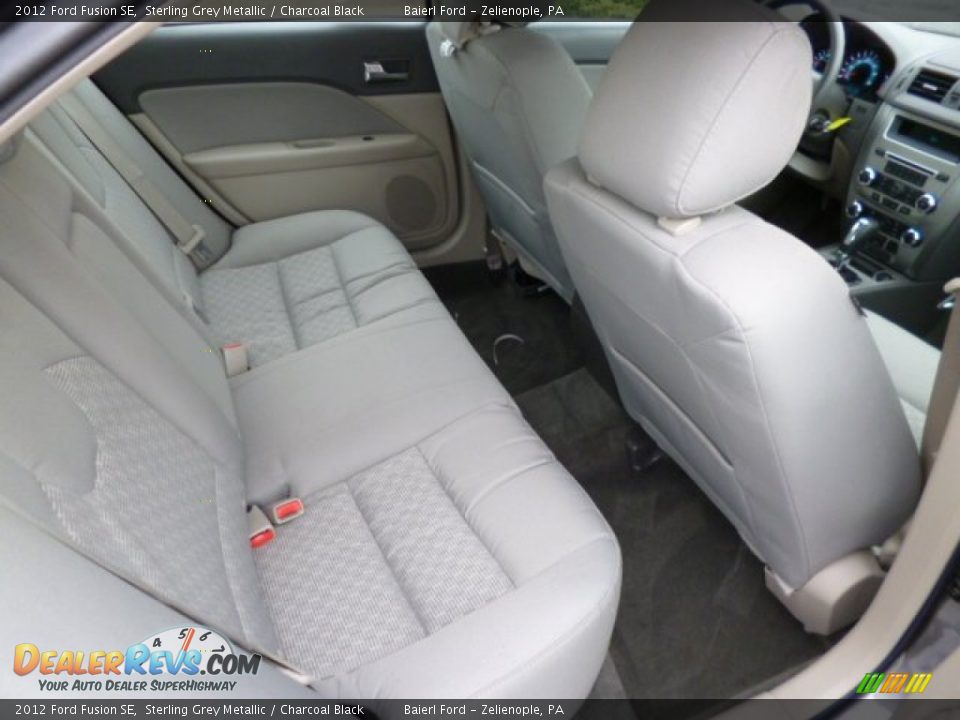 2012 Ford Fusion SE Sterling Grey Metallic / Charcoal Black Photo #11