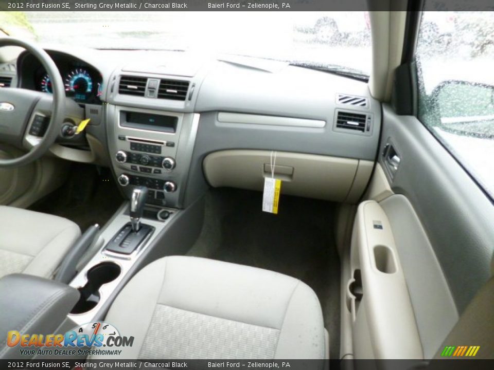 2012 Ford Fusion SE Sterling Grey Metallic / Charcoal Black Photo #12