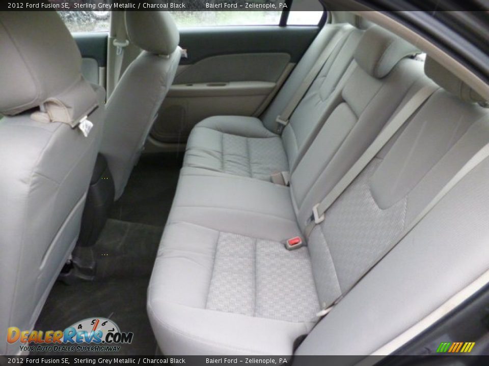 2012 Ford Fusion SE Sterling Grey Metallic / Charcoal Black Photo #13