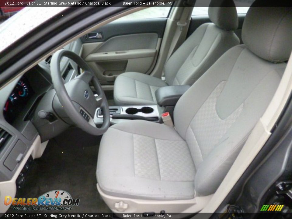 2012 Ford Fusion SE Sterling Grey Metallic / Charcoal Black Photo #15