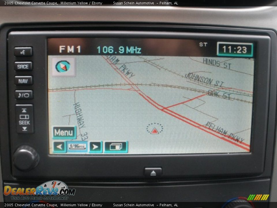 2005 Chevrolet Corvette Coupe Millenium Yellow / Ebony Photo #5