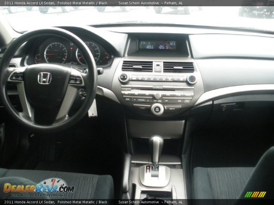 2011 Honda Accord LX Sedan Polished Metal Metallic / Black Photo #3
