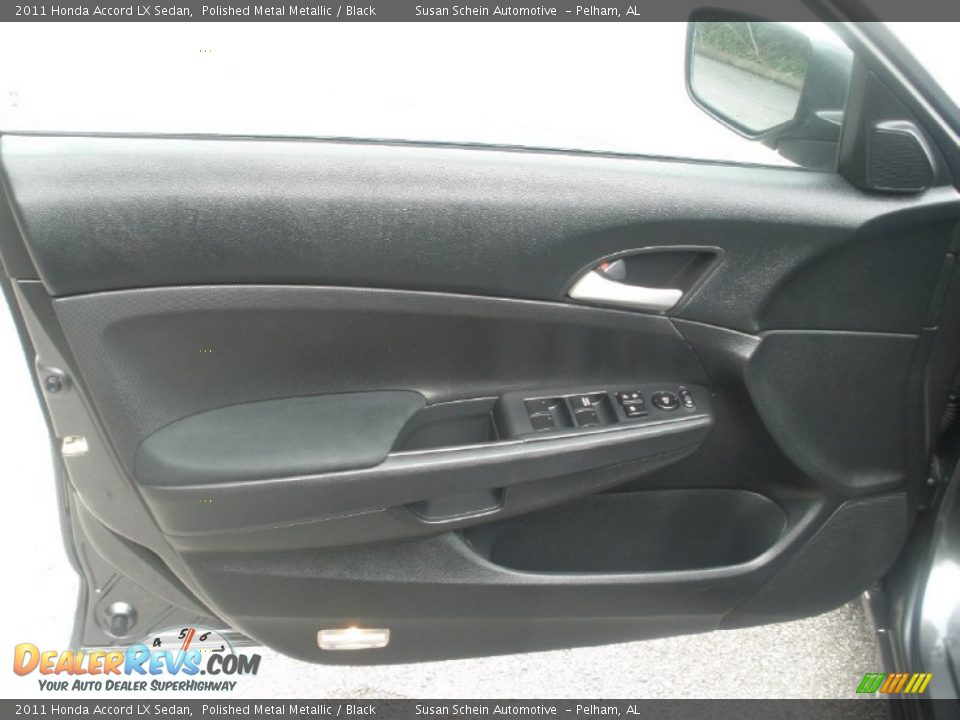 2011 Honda Accord LX Sedan Polished Metal Metallic / Black Photo #6